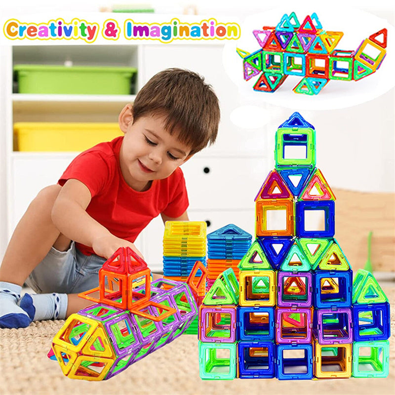 Magnetic Building Blocks DIY Magnets Toys For Kids Designer Construction Set Gifts For Children Toys - Nyaabs