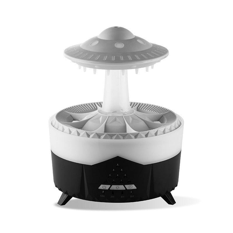 New UFO Raindrop Humidifier Water Drop Air Humidifier USB Aromatherapy Essential Oils Aroma Air Diffuser Household Mist Maker Home Decor - Nyaabs