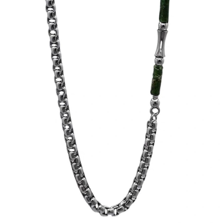 Bamboo Joint Lvzhu Keel Chain Men - Nyaabs