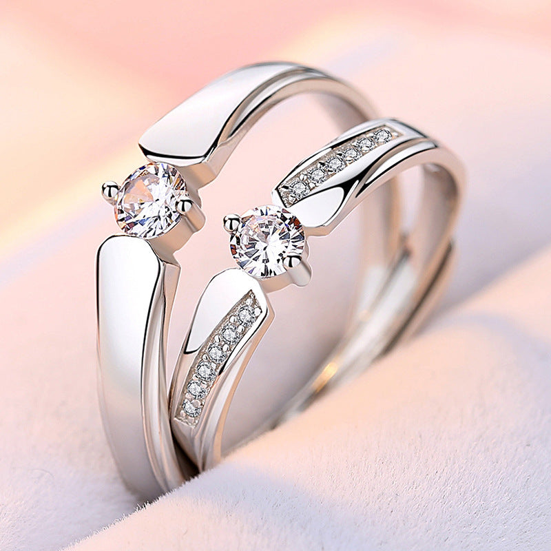 Couple Rings For Men And Women, A Pair Of  Ring For Men And Women - Nyaabs