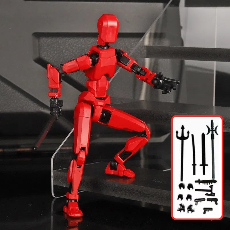 Updated And Hot-sale Multi-Jointed Movable Shapeshift Robot 3D Printed Mannequin Dummy Action Model Doll Toy Kid Gift - Nyaabs