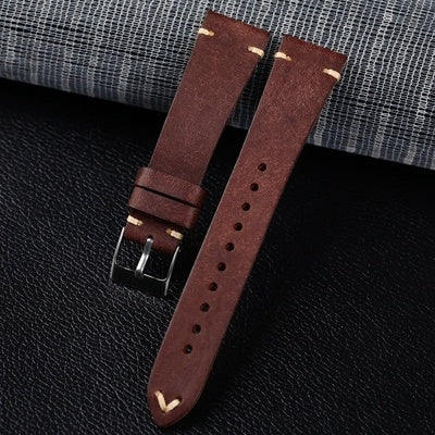 Hand Made Nubuck Leather Strap - Nyaabs