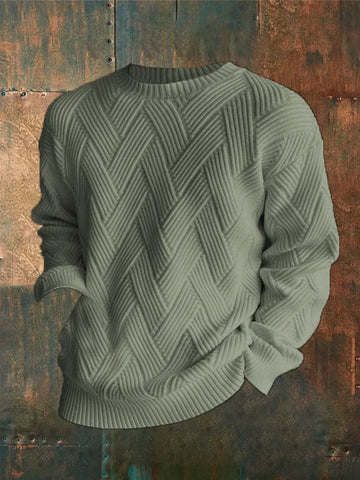 Loose Fashion Casual Versatile Men's Sweater - Nyaabs