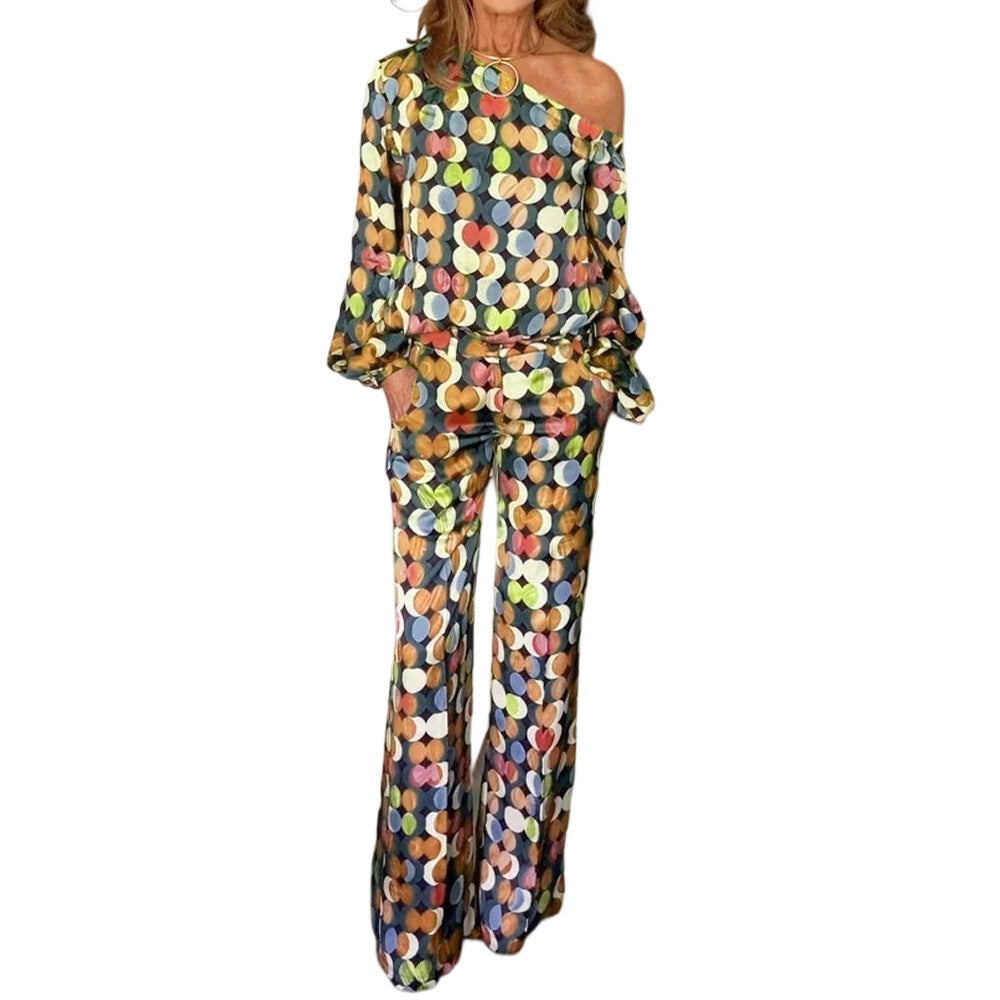 Digital Printing Long-sleeve Suit - Nyaabs