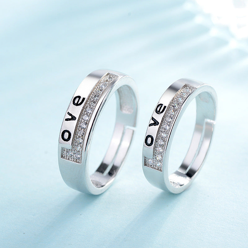 Couple Ring Diamond Men And Women - Nyaabs