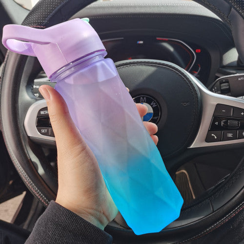 Spray Water Bottle For Girls Outdoor Sport Fitness Water Cup Large Capacity Spray Bottle Drinkware Travel Bottles Kitchen Gadgets nyaabs.com