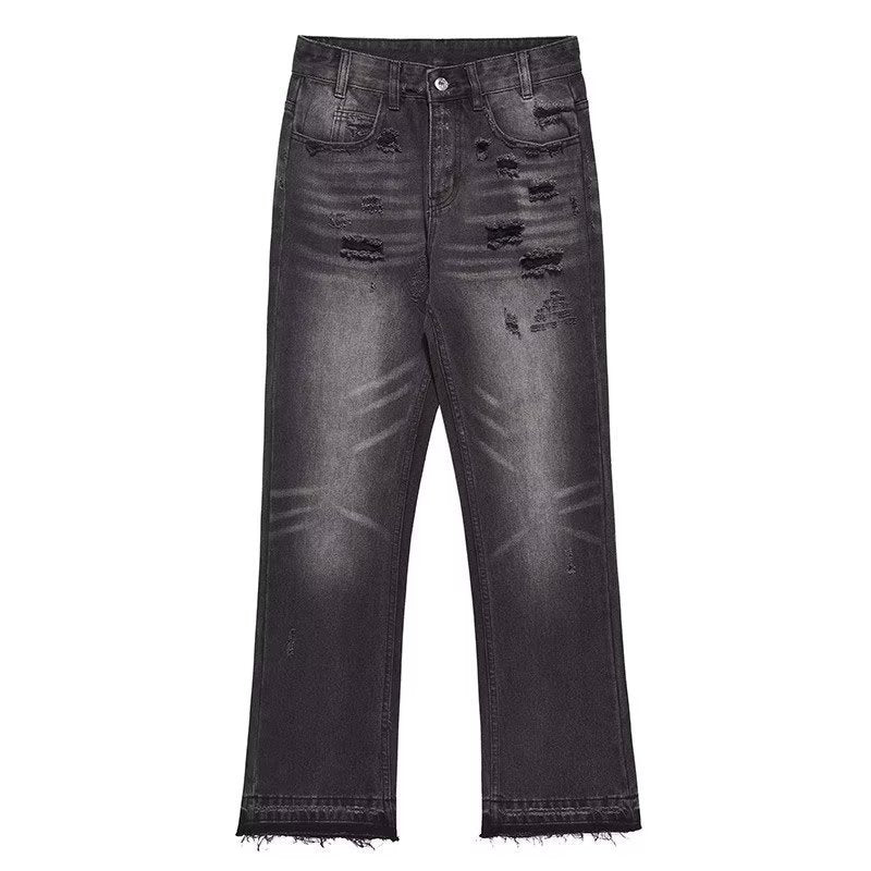 American Niche Water Washed Hole Skinny Jeans - Nyaabs