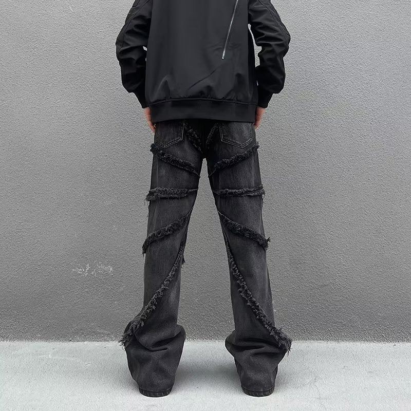 Men's All-matching Loose Casual Straight-leg Trousers - Nyaabs