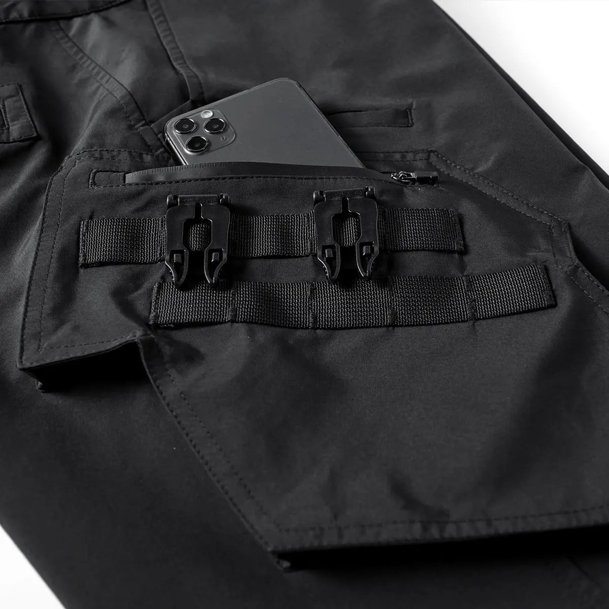 Multi Pocket Paratrooper Pants Loose And Quick Drying - Nyaabs