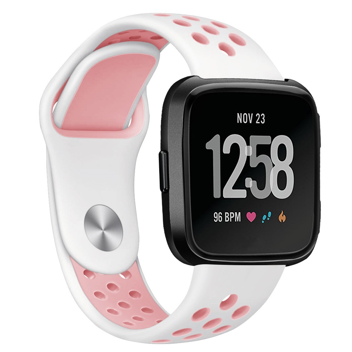 Sports Silicone TPU Breathable Two-color Watchband - Nyaabs