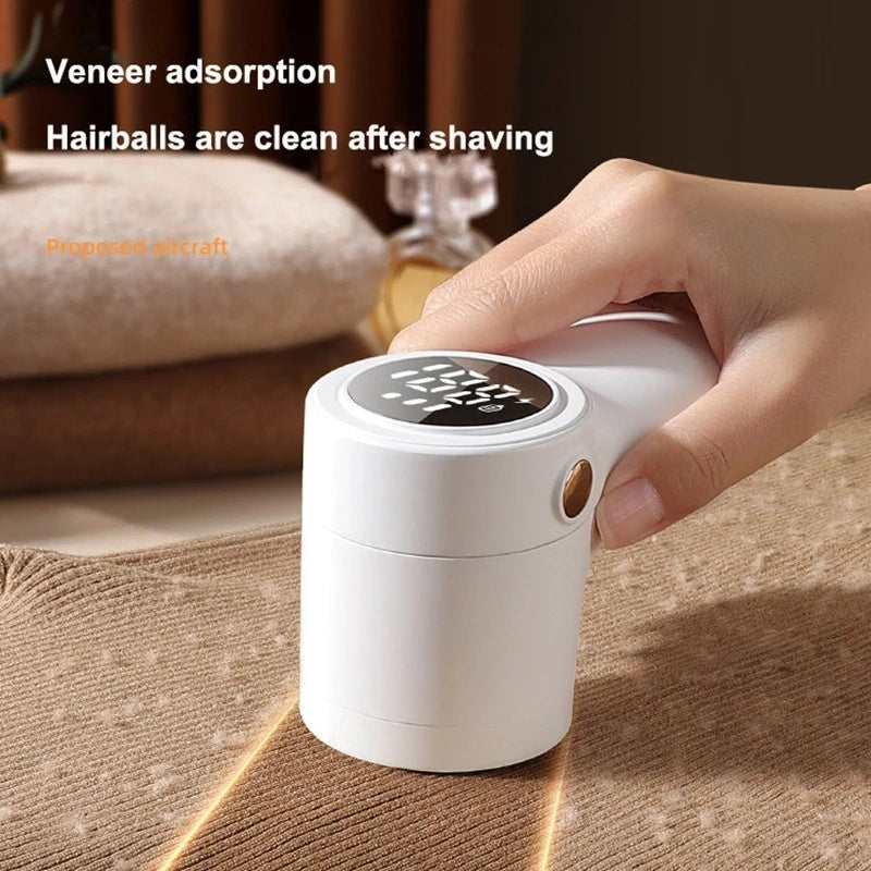 New Lint Remover Electric Hairball Trimmer Smart LED Digital Display Fabric USB Charging Portable Professional Fast Household nyaabs.com