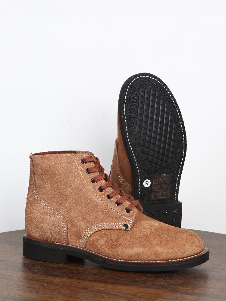 European And American Mid-top Retro Ankle Boots - Nyaabs