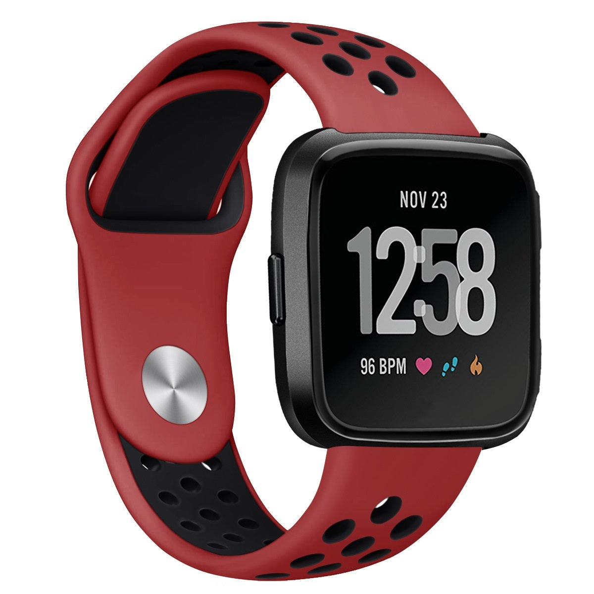 Sports Silicone TPU Breathable Two-color Watchband - Nyaabs