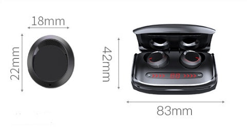 T11 Wireless Bluetooth Headset 5.0 Earbuds - Nyaabs