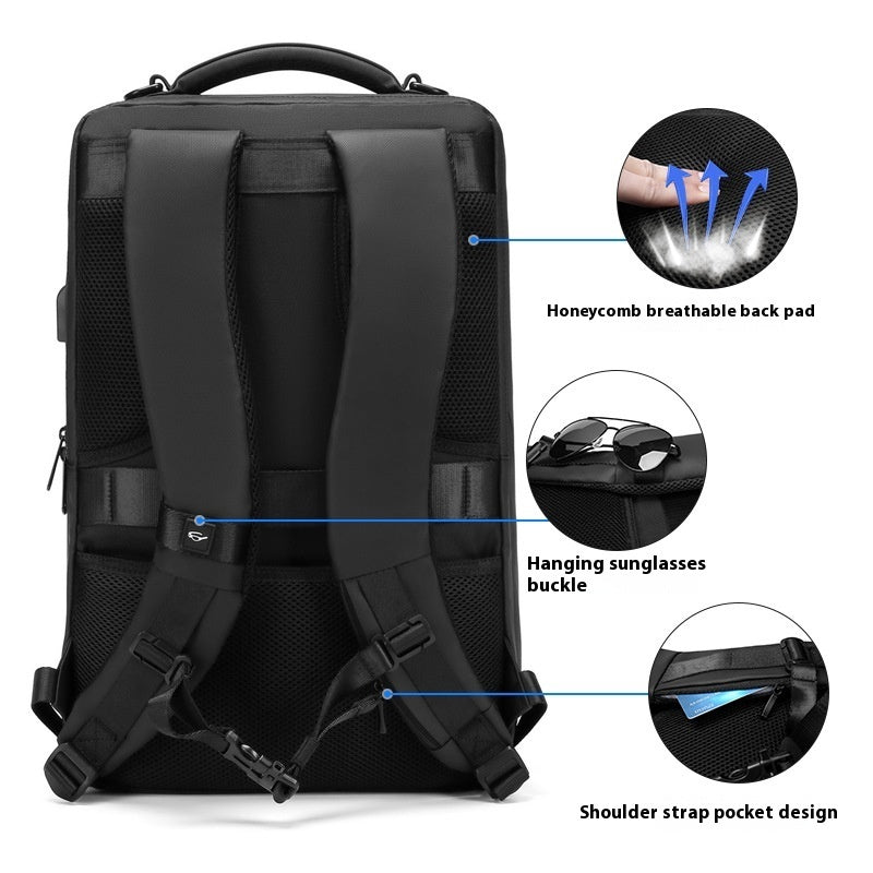 Backpack Multi-functional Men's Lightweight Waterproof Backpack nyaabs.com