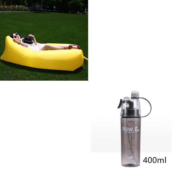 Inflatable Sofa Lazy Bag Camping Air Bed Lounger - Nyaabs