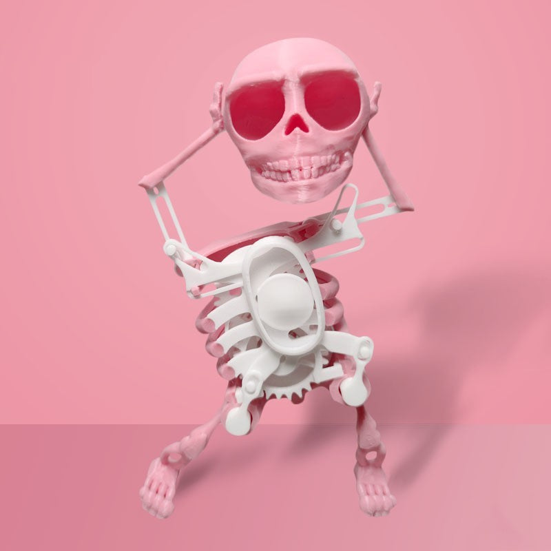 3D Model Mini Skull Printing Customized Funny Style Lucky Toy Finished Product Decompression Tool - Nyaabs