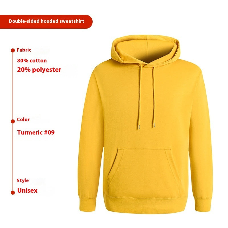 Solid Color Long Sleeve Loose Thin Hoodie Sweater - Nyaabs