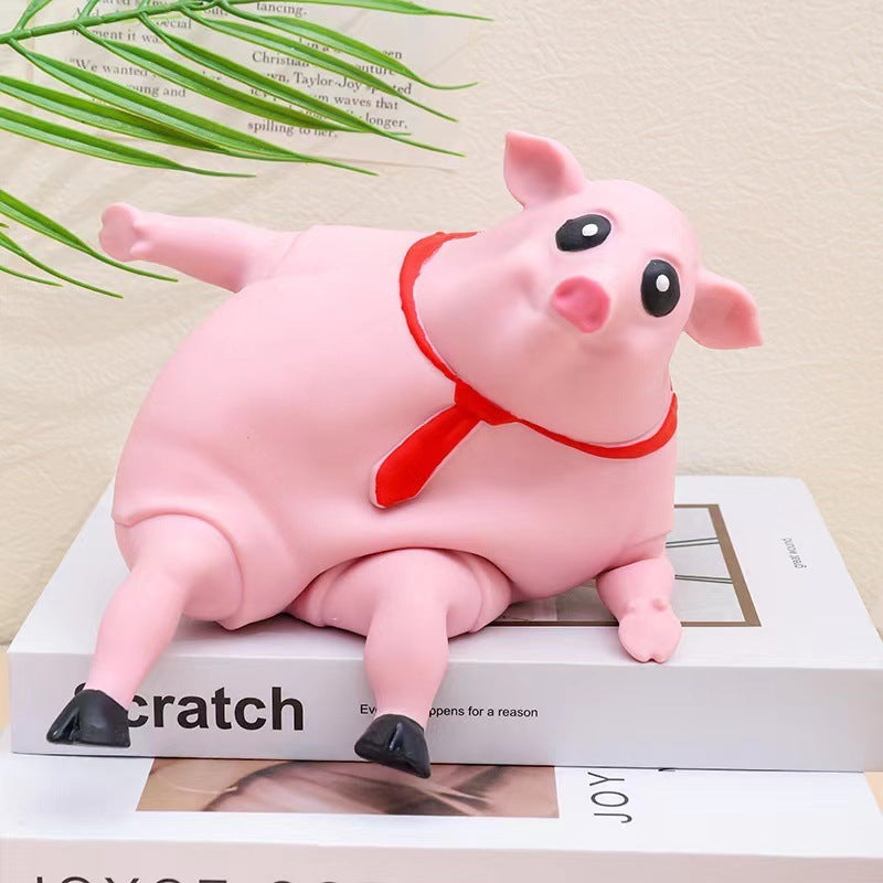 Piggy Squeeze Toys  Pigs Antistress Toy Cute Squeeze Animals Lovely Piggy Doll Stress Relief Toy Children Day For Kids Gift Gifts - Nyaabs