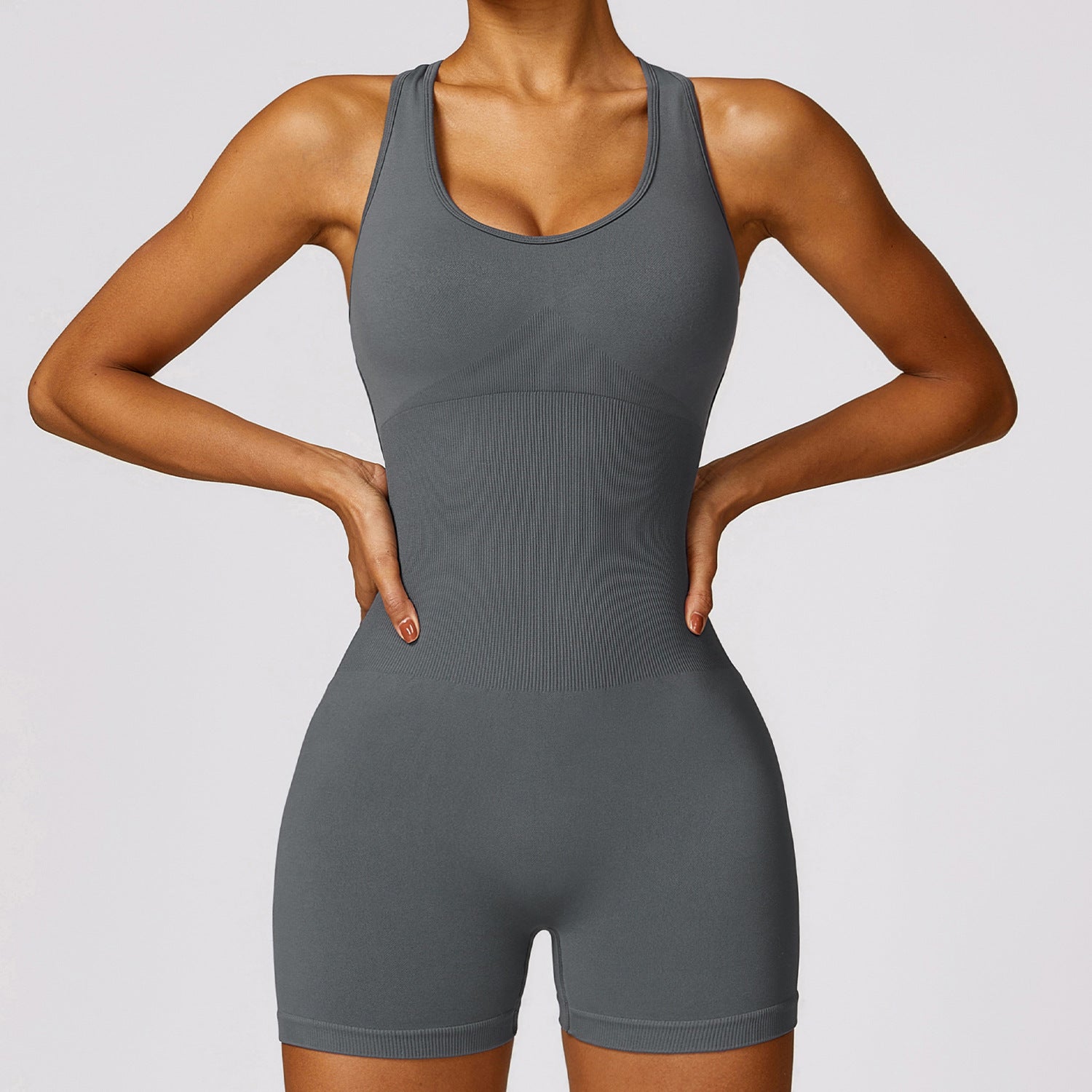 Hip Lifting One-piece Sports Fitness Yoga Wear - Nyaabs