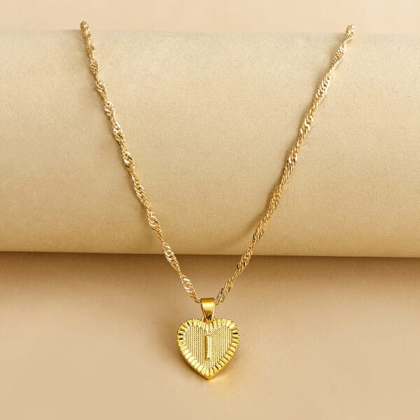26 English Initial Letter Pendant Necklaces For Women - Image 3