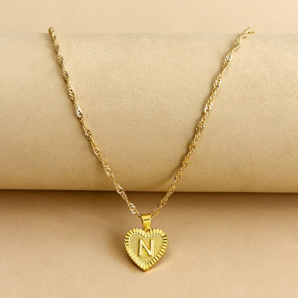 26 English Initial Letter Pendant Necklaces For Women - Image 9