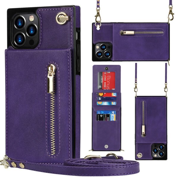 Zipper Phone Case Phone Case Crossbody - Image 6