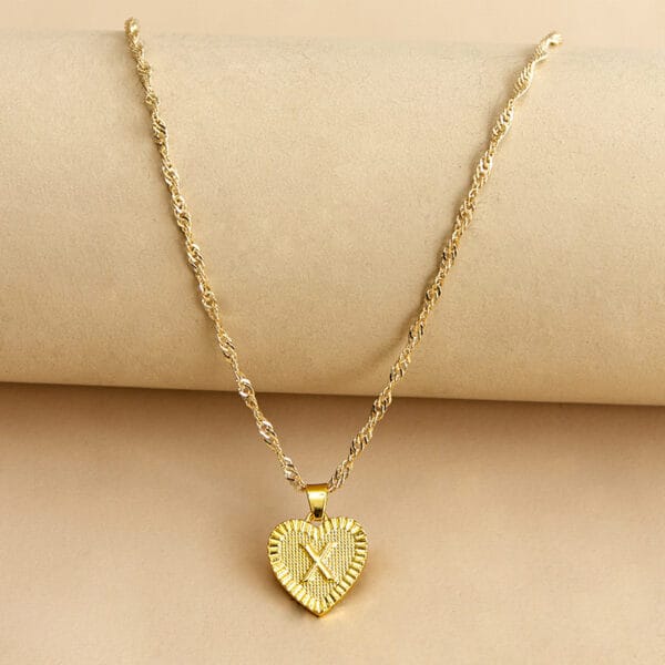 26 English Initial Letter Pendant Necklaces For Women - Image 7