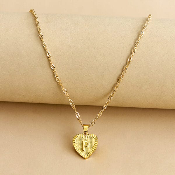 26 English Initial Letter Pendant Necklaces For Women - Image 6