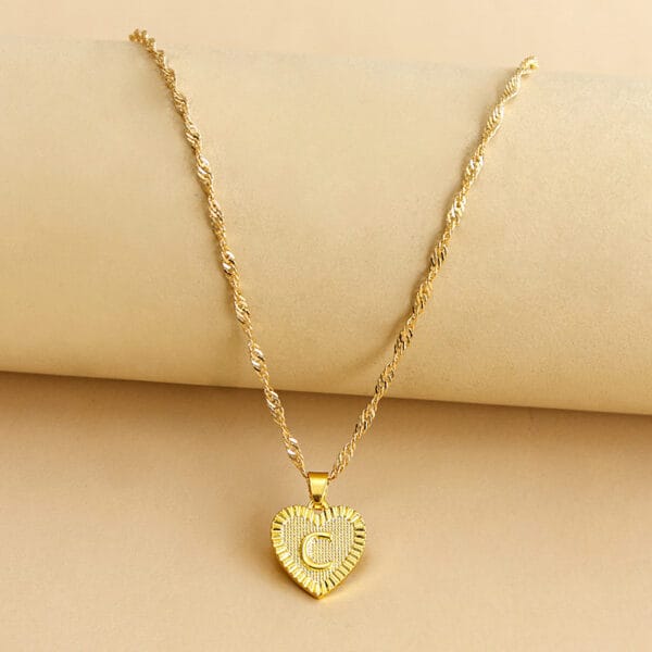 26 English Initial Letter Pendant Necklaces For Women - Image 10