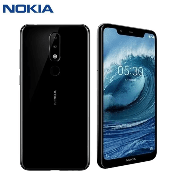 Nokia X5 Smartphone Photo Mobile Android Global Older Machine LTE Version Fingerprint Used phone